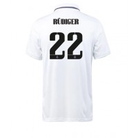 Real Madrid Antonio Rudiger #22 Fotballklær Hjemmedrakt 2022-23 Kortermet